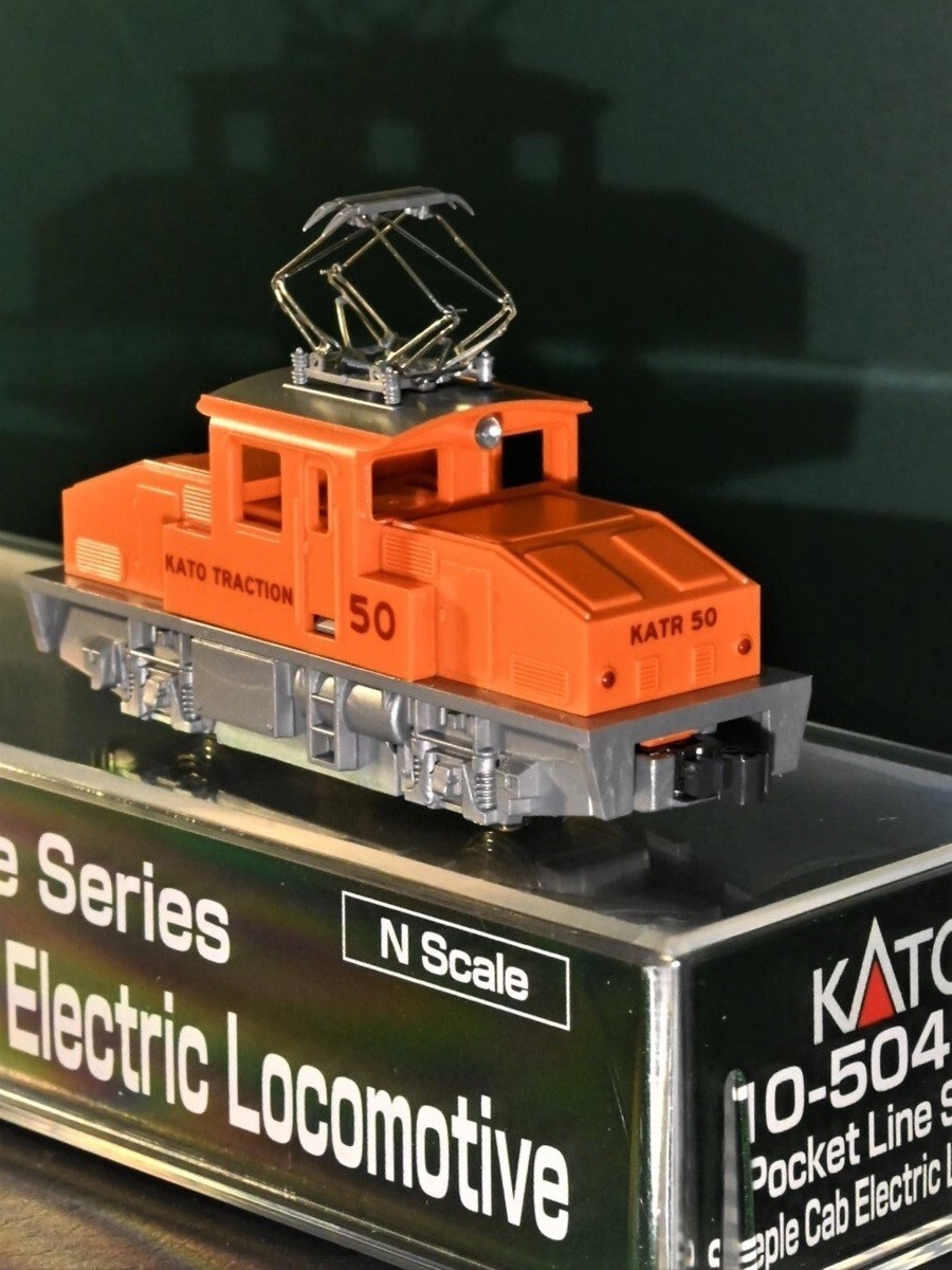 Kato N Scale ~ New 2024 ~ Pocket Line Series Steeple Cab Electric Loco 10-504-US