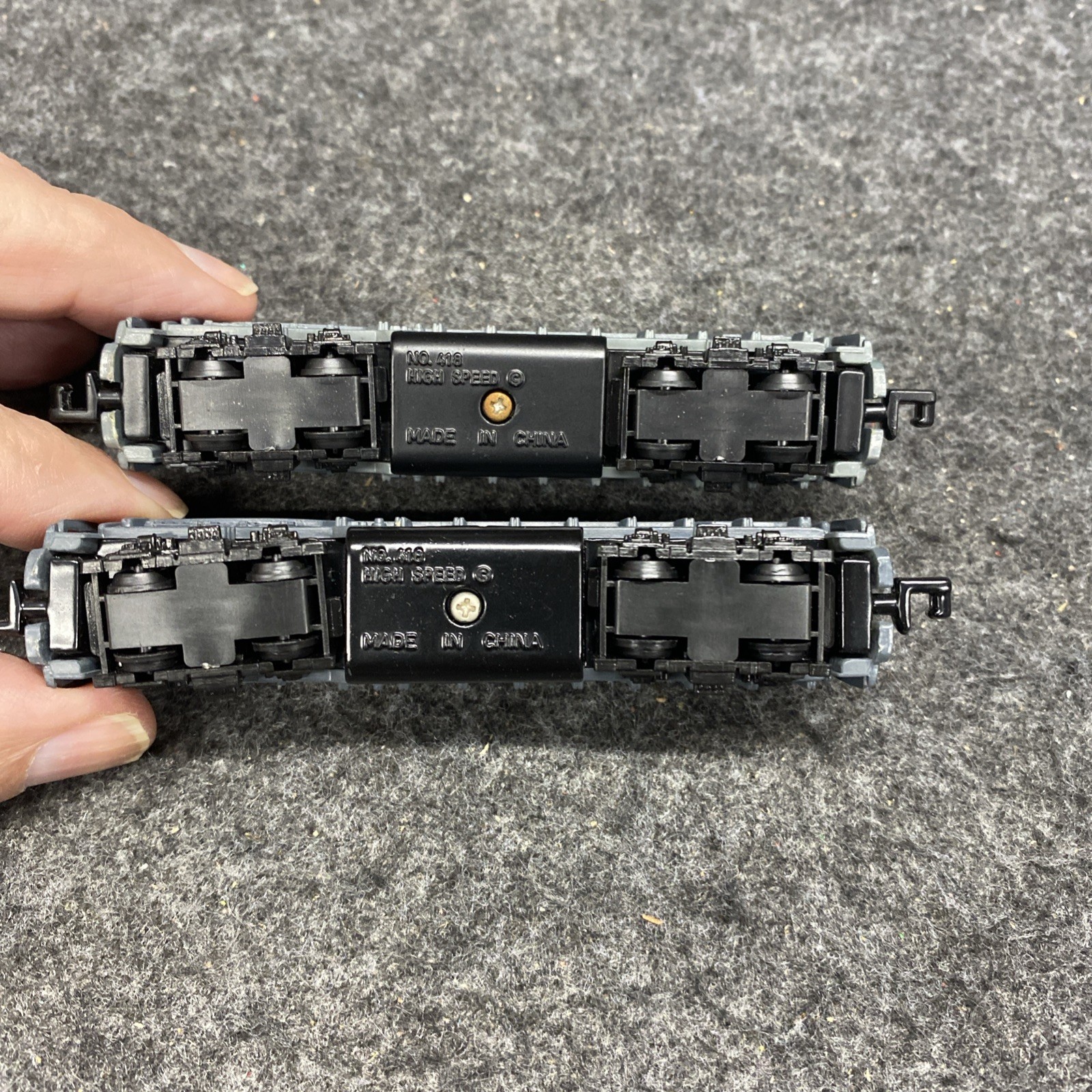 N SCALE SOUTHERN PACIFIC 9725 DUMMY LOCOMOTIVE Pair, Display Trains (N042625-05)