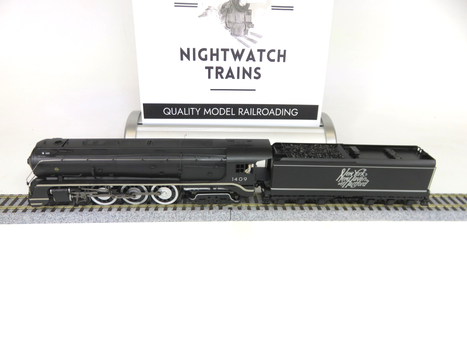 Broadway Limited 1627 Brass Hybrid HO New Haven I-5 4-6-4 Locomotive DCC/Sound