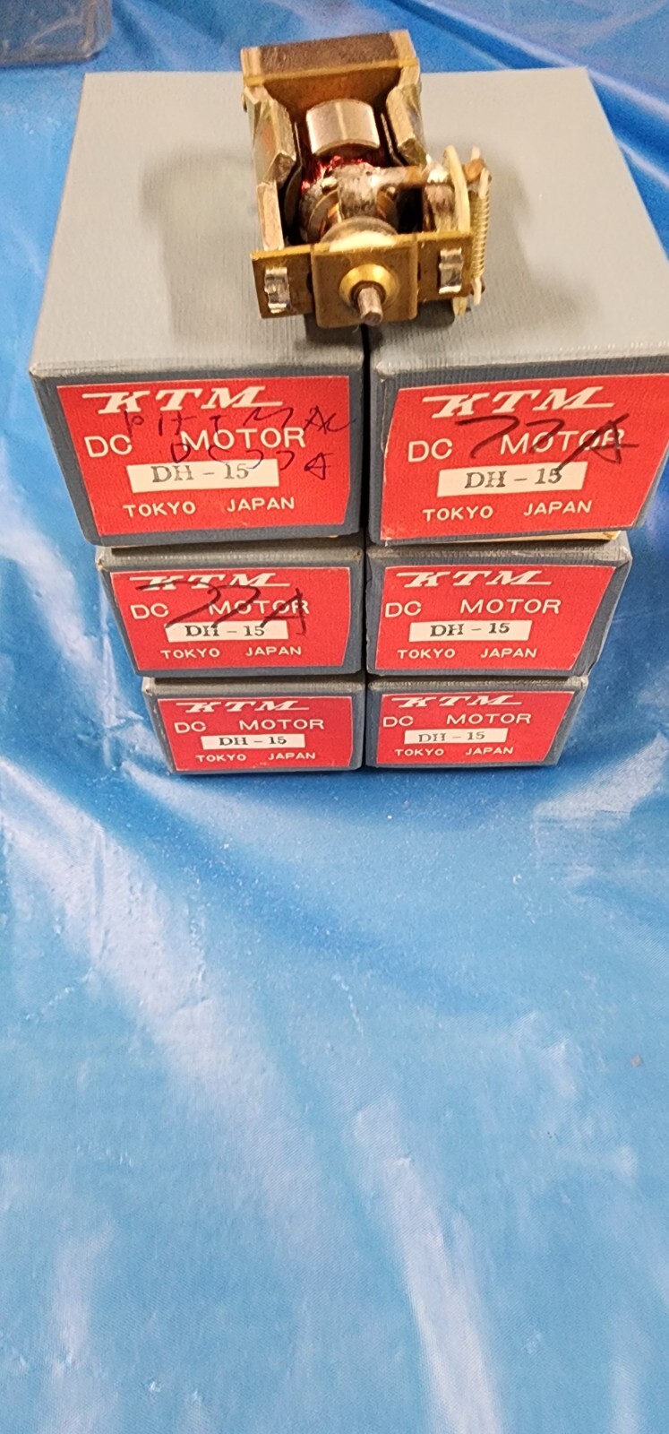 KTM DC Motor DH-15 (New) Lot of 6