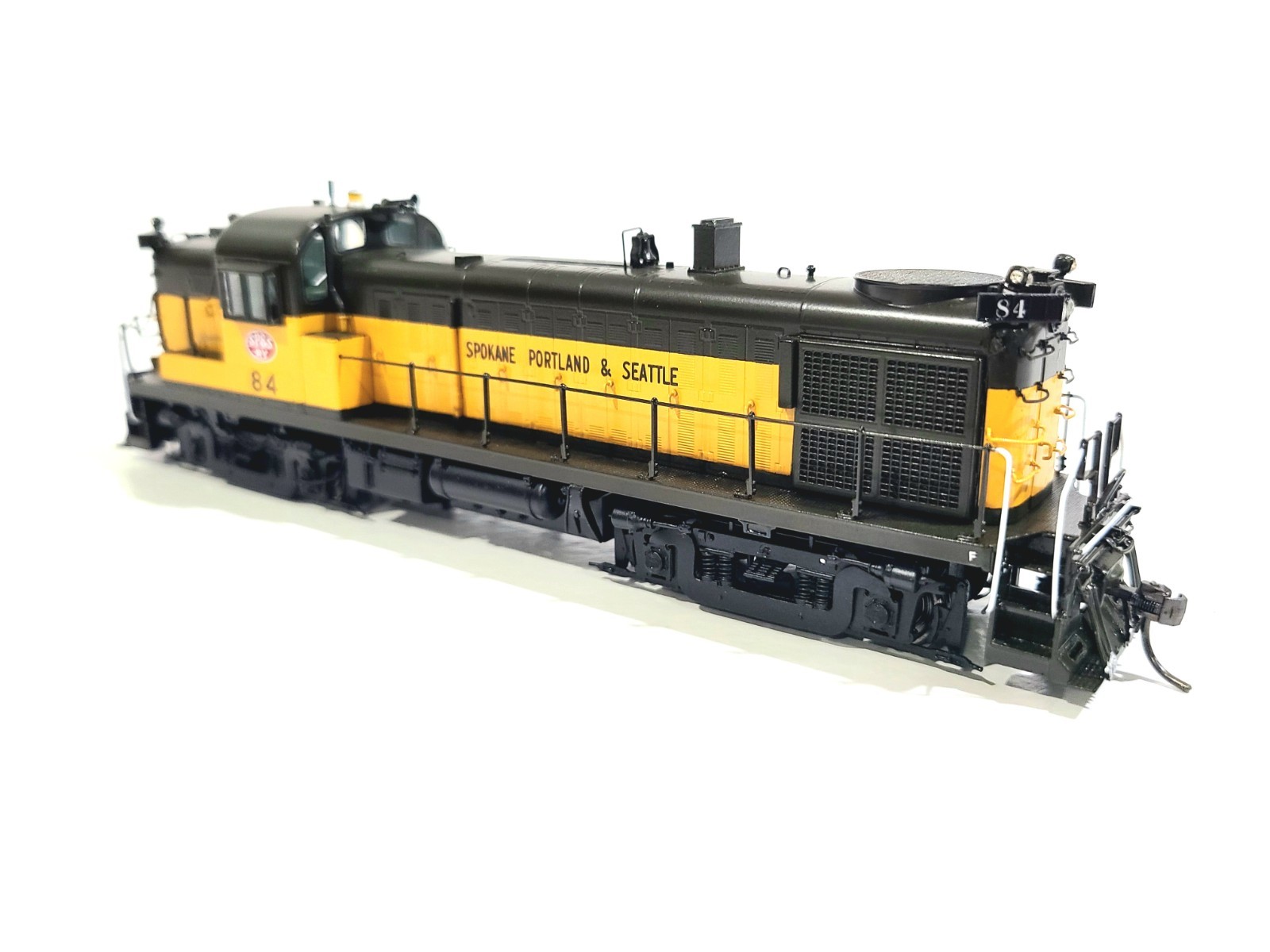 Overland OMI SP&S Alco RS-3 Spokane Portland Seattle #84 HO Brass #AA-1303-2 DCC