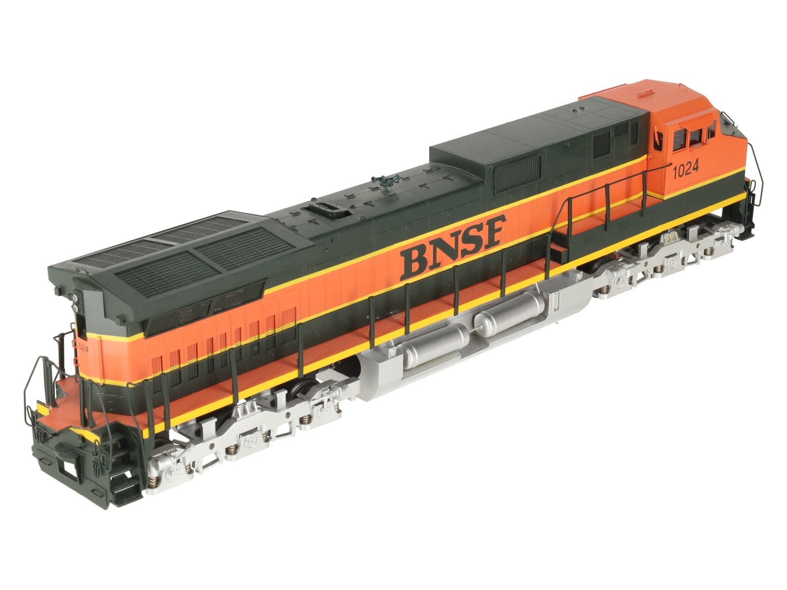 Sunset Models O BRASS BNSF GE C44-9W Diesel Locomotive #1024 – 2 Rail EX/Box