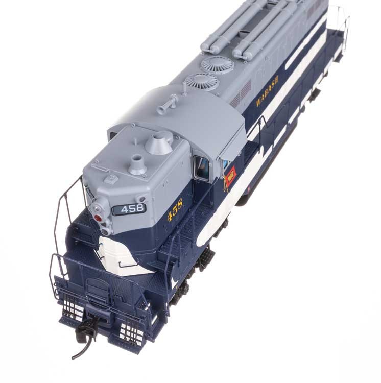 Walthers Proto ~ HO Scale ~ EMD GP7 ~ Standard DC ~ Wabash #458 ~ 920-49428