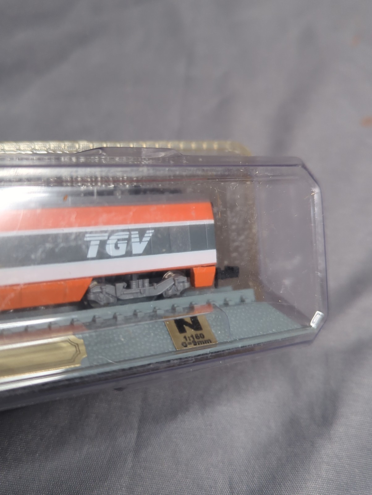 DEL PRADO N GUAGE 1/160 SNCF TGV FRANCE LOCO LOCOMOTIVE TRAIN MODEL New NOS