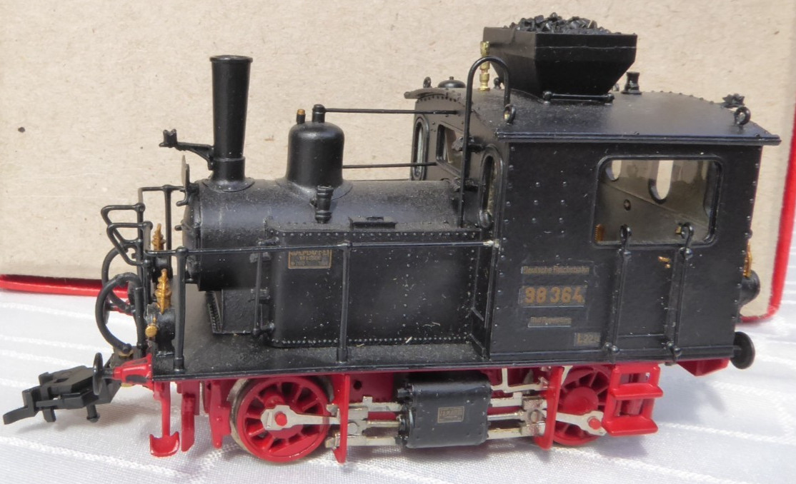 Merker Fischer Rai-M H0 Steam Locomotive BR 98 364-98 367 DRG Epoche II Rare