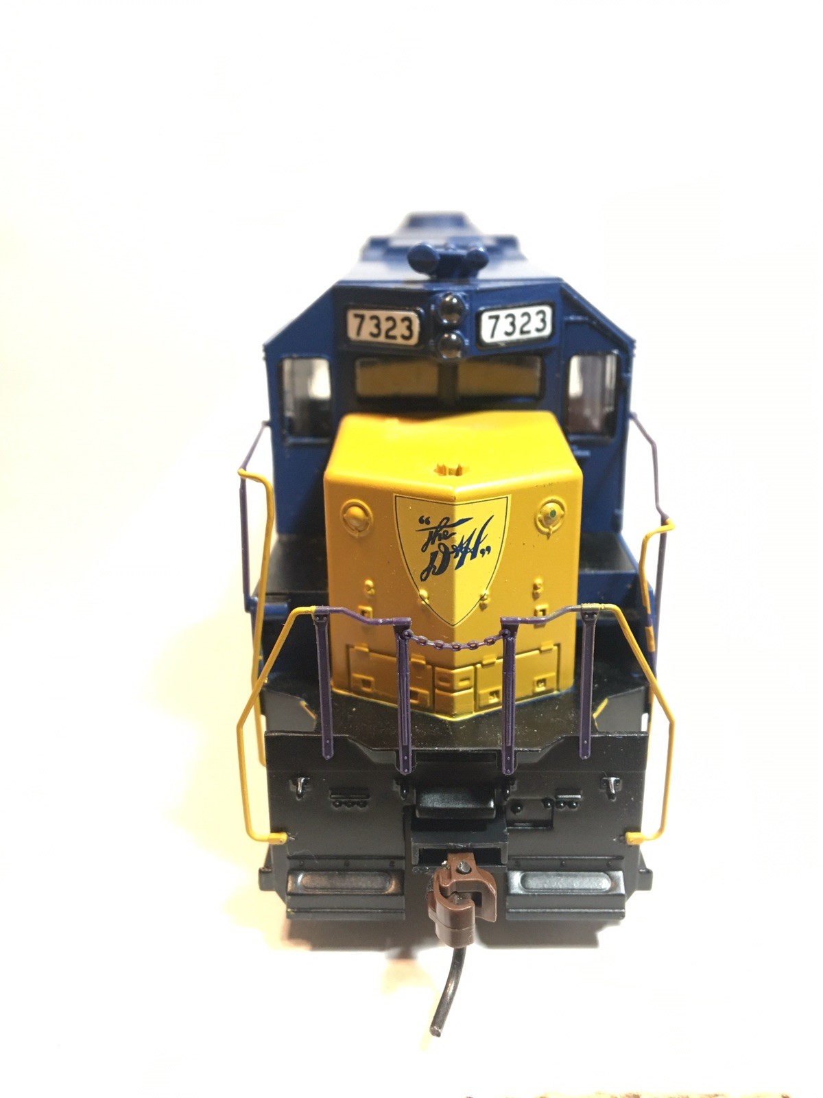 HO ATHEARN READY TO ROLL DELAWARE & HUDSON GP38-2 , SUPER DETAIL, LIGHTLY USED