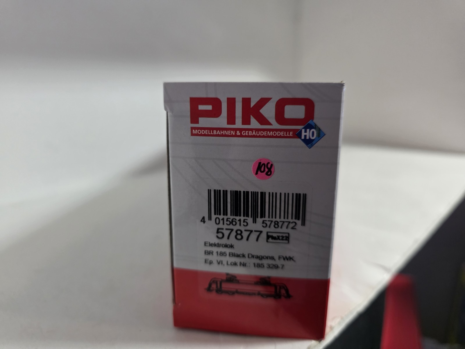 Piko BR 185 Black Dragons Electric Locomotive 57877 HO Scale DCC Ready