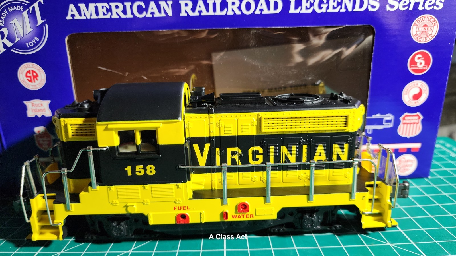 American Railroad Legends RMT-4351 Virginian Diesel O Locomotive NEW M58