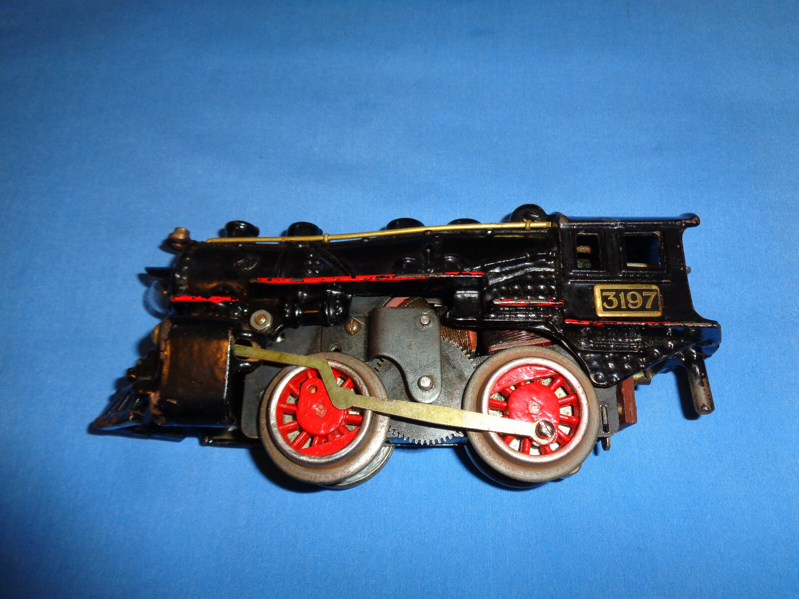 Rare American Flyer Pre-war Cast Iron #3197 Steam Locomotive. Runs.