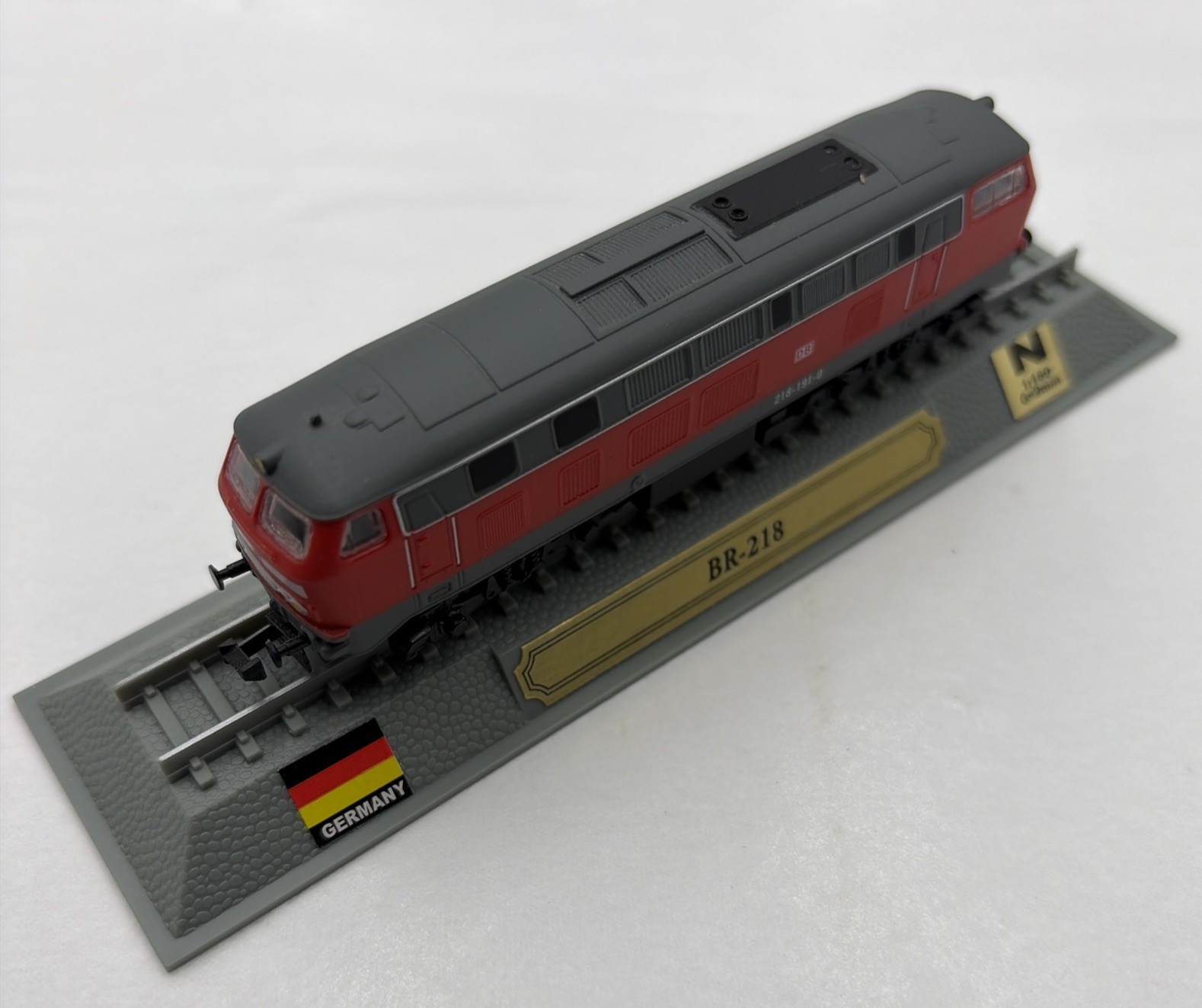 N Scale DB BR 218 Diesel Locomotive 218-191-0 Germany Model Only Please Read