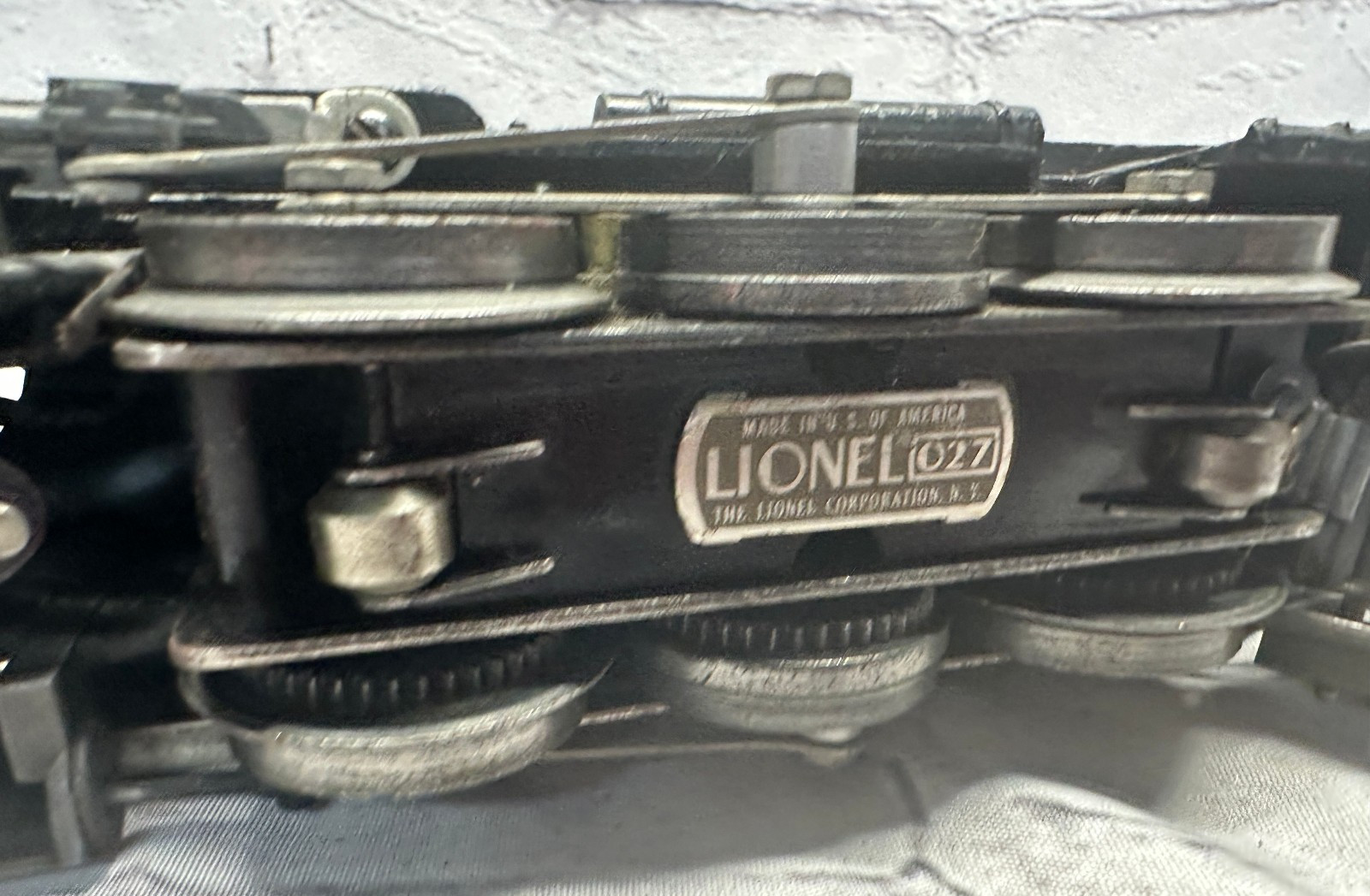 intage Lionel Lines 2026 Steam Locomotive Engine 2-6-2 O Gauge Postwar Train die