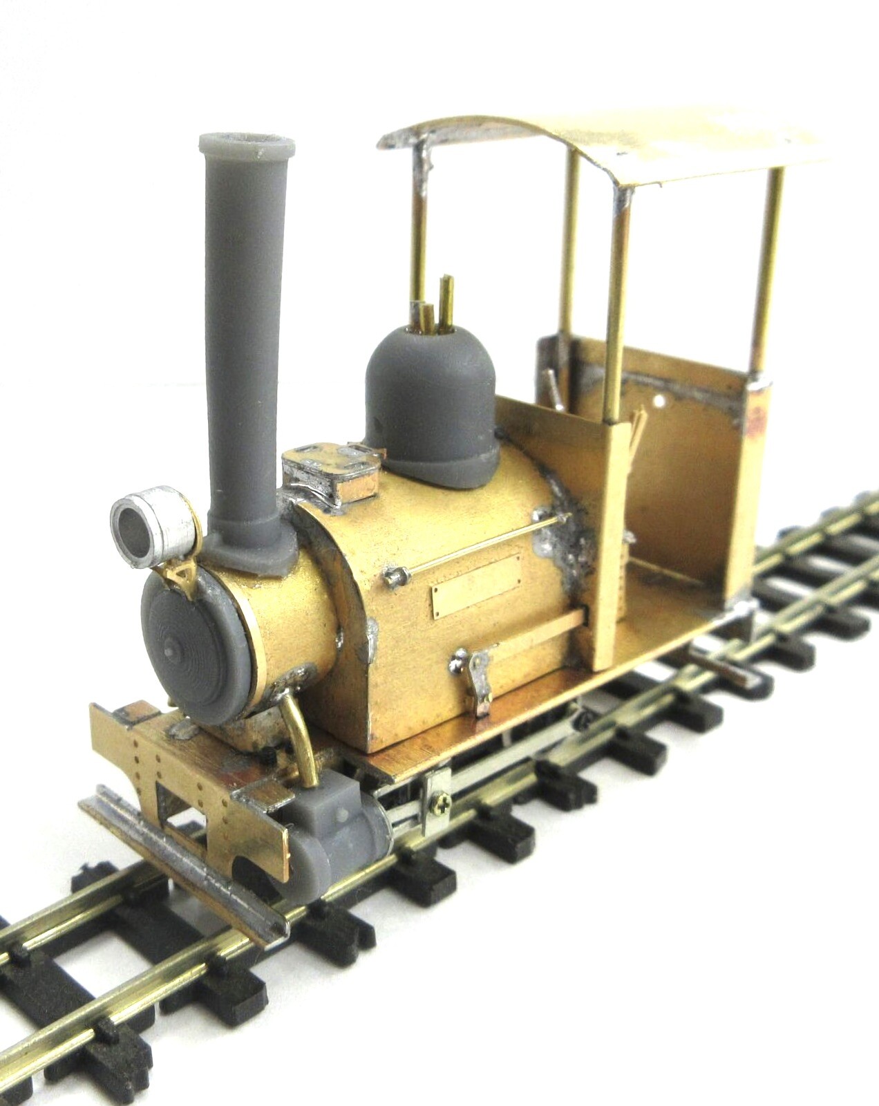 0n18 Scale PH 0-4-0 Freelance Steam Locomotive “Audrey” Kit On18/O9 Gauge Engine