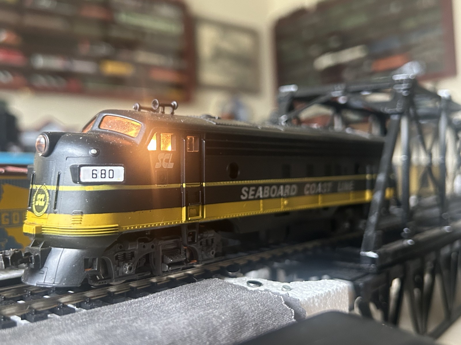 Atlas HO Scale SCL Seaboard Coast Line FP7 – Excellent condition, good runner