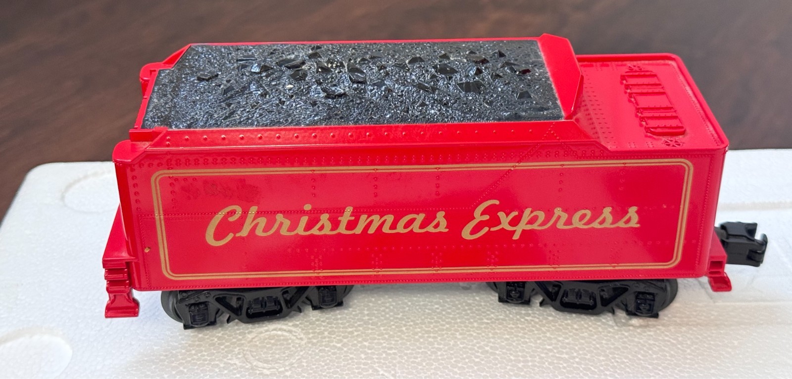 M.T.H. RailKing 4-6-0 Steam Engine &Tender Christmas Express O Gauge #30-4207-1E