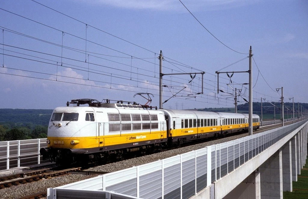 LIMA HO DB BR E-103 101-2 LUFTHANSA AIRPORT EXPRESS Electric Loco No. 208118LP
