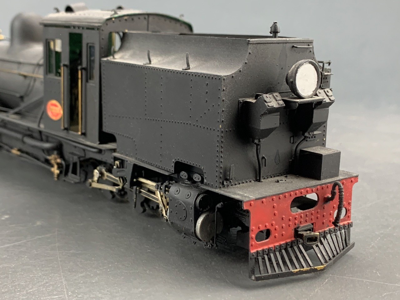1:43 7MM On2 Backwoods Brass NGG16 Class 2-6-2+2-6-2T Beyer-Garratt RTR O3278