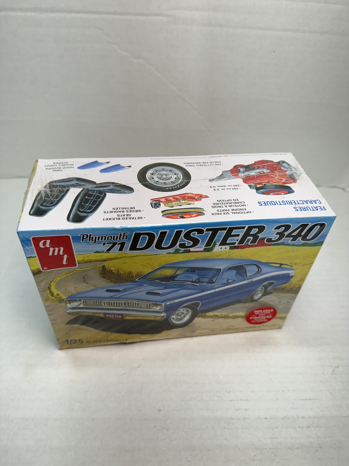 AMT 1/25 1971 Plymouth Duster 340 AMT1118 Plastics Car/Truck 1/24-1/25
