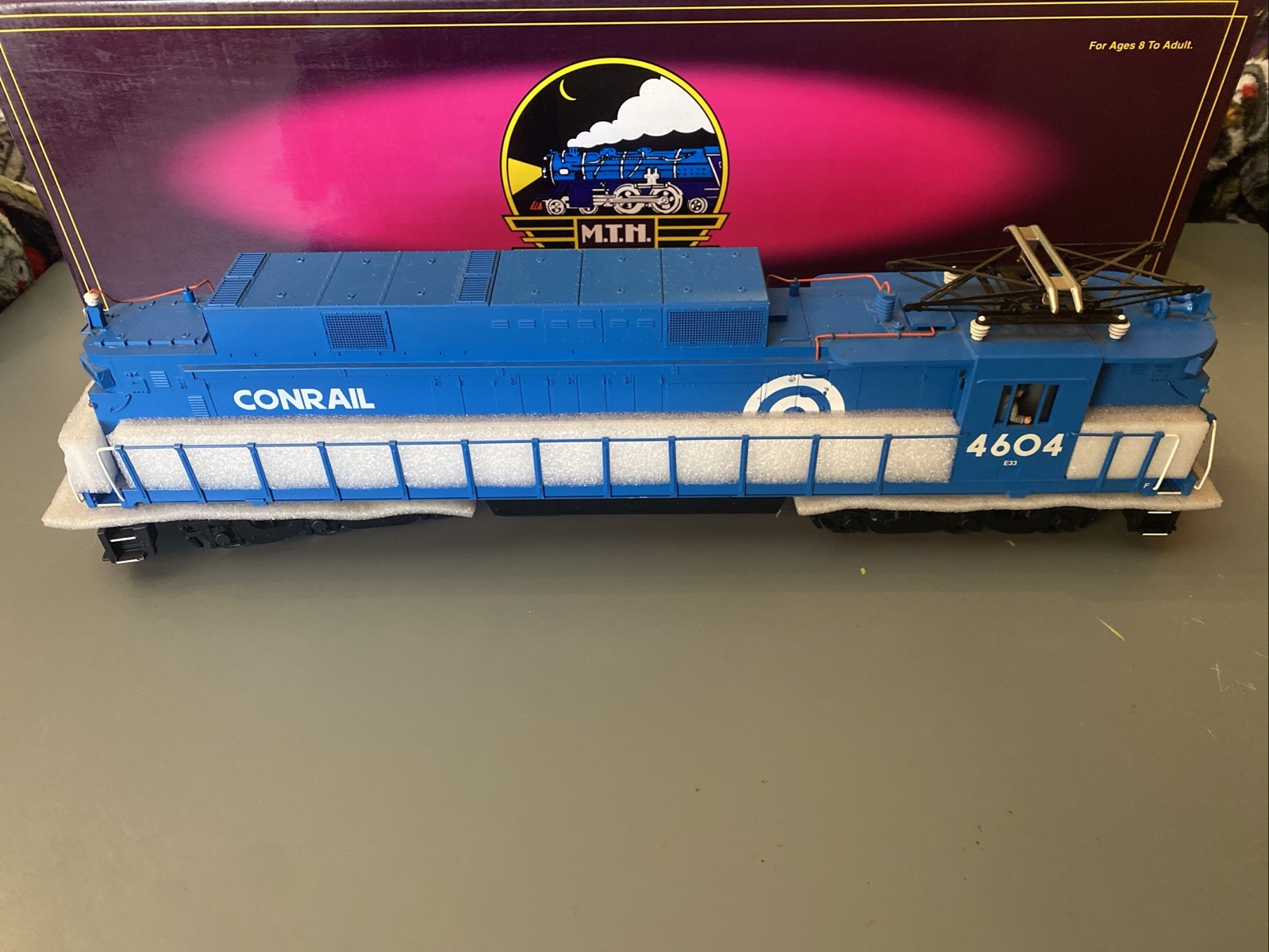 O MTH Premier 20-5509-1 E33 Rectifier Electric, Proto-Sound Conrail #4604