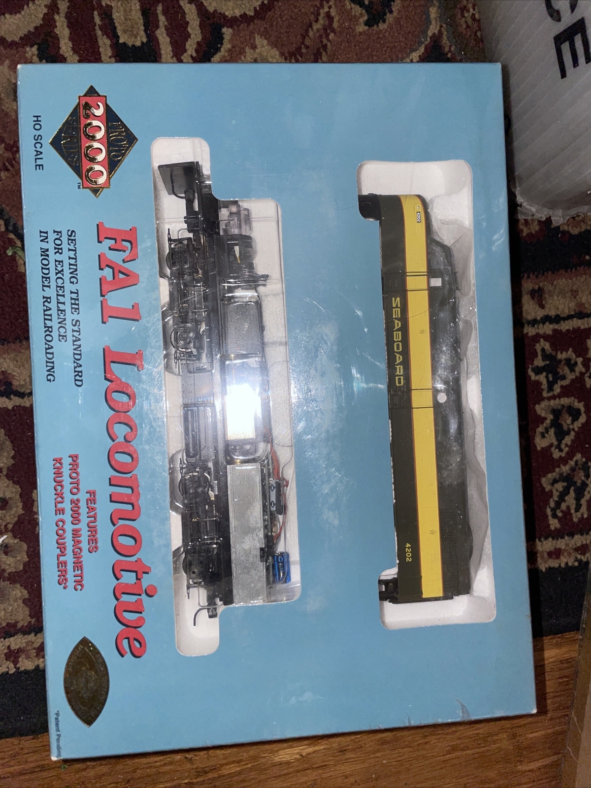 PROTO 2000 HO 23471 FA1 & FB1 SEABOARD DIESELS ROAD #4202 & 4302 DCC CAPABLE