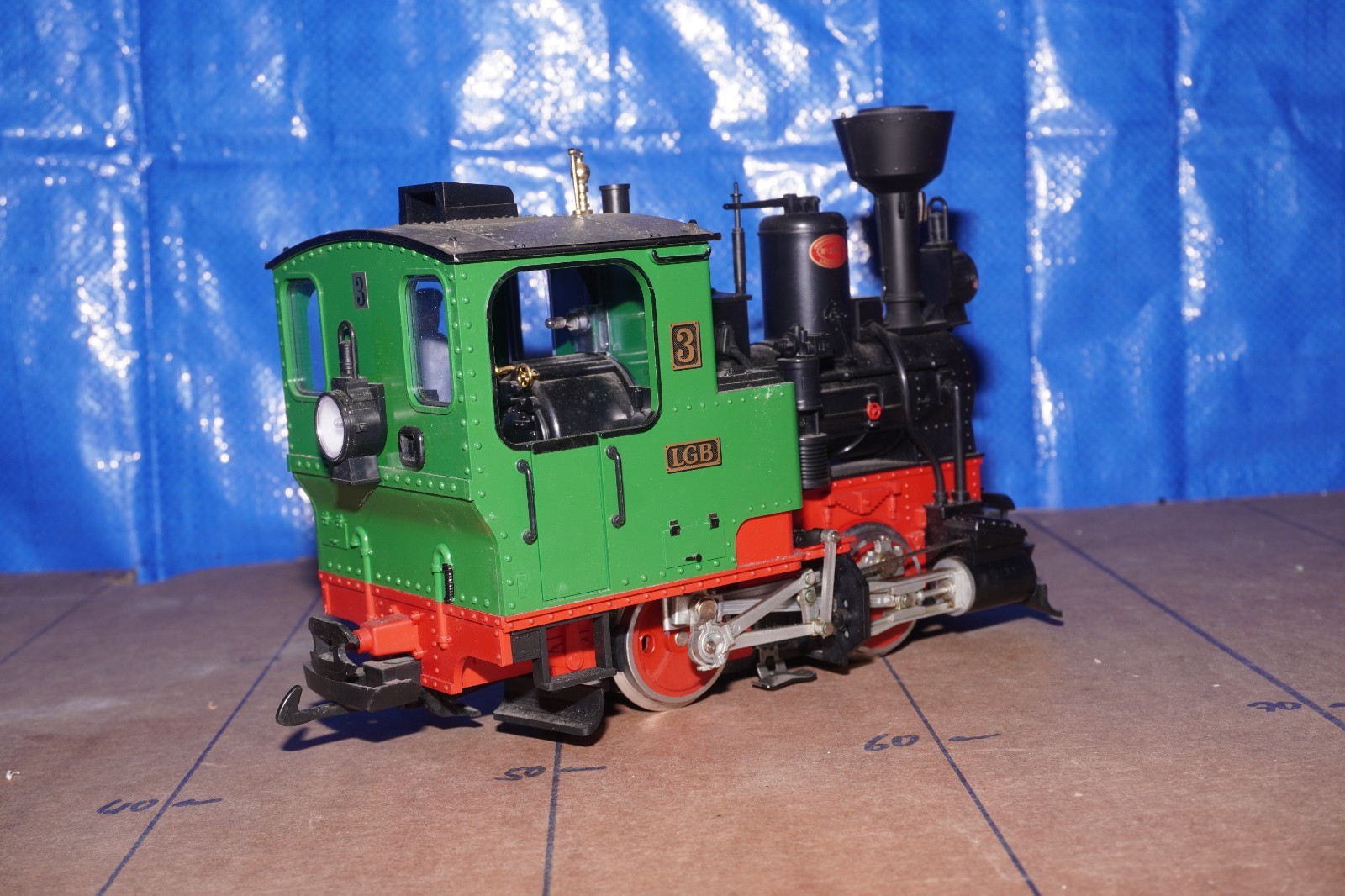LGB 20211 Stainz 3 Dampflok Steam Locomotive G Scale Green Analog DC
