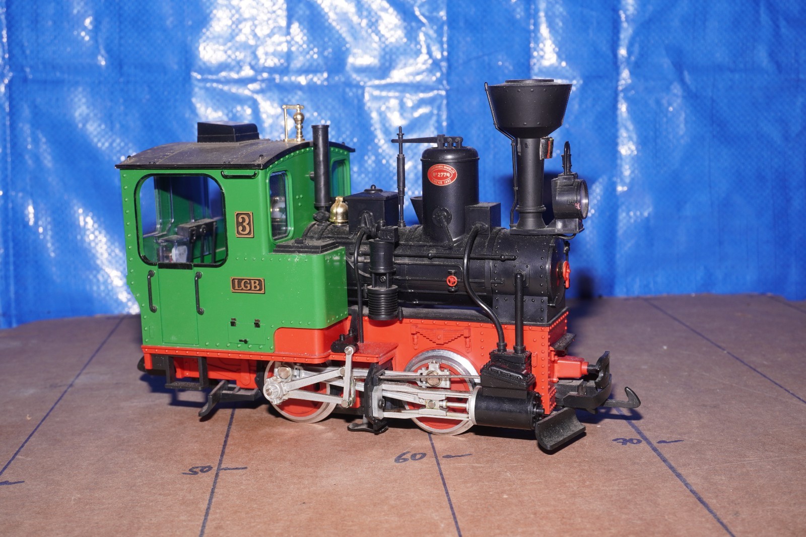 LGB 20211 Stainz 3 Dampflok Steam Locomotive G Scale Green Analog DC