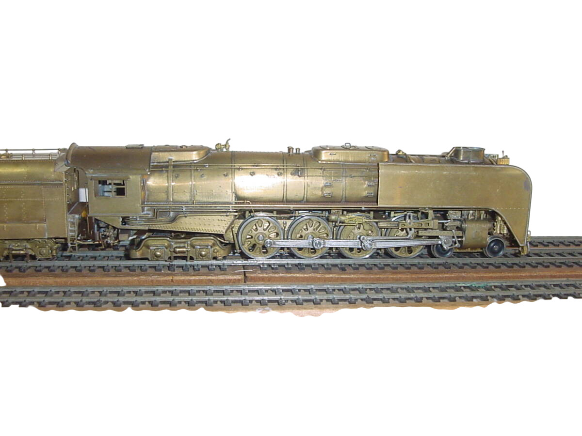 PFM Toby Union Pacific FEF-2 4-8-4 Crown Brass Steam Locomotive HO Gauge #107