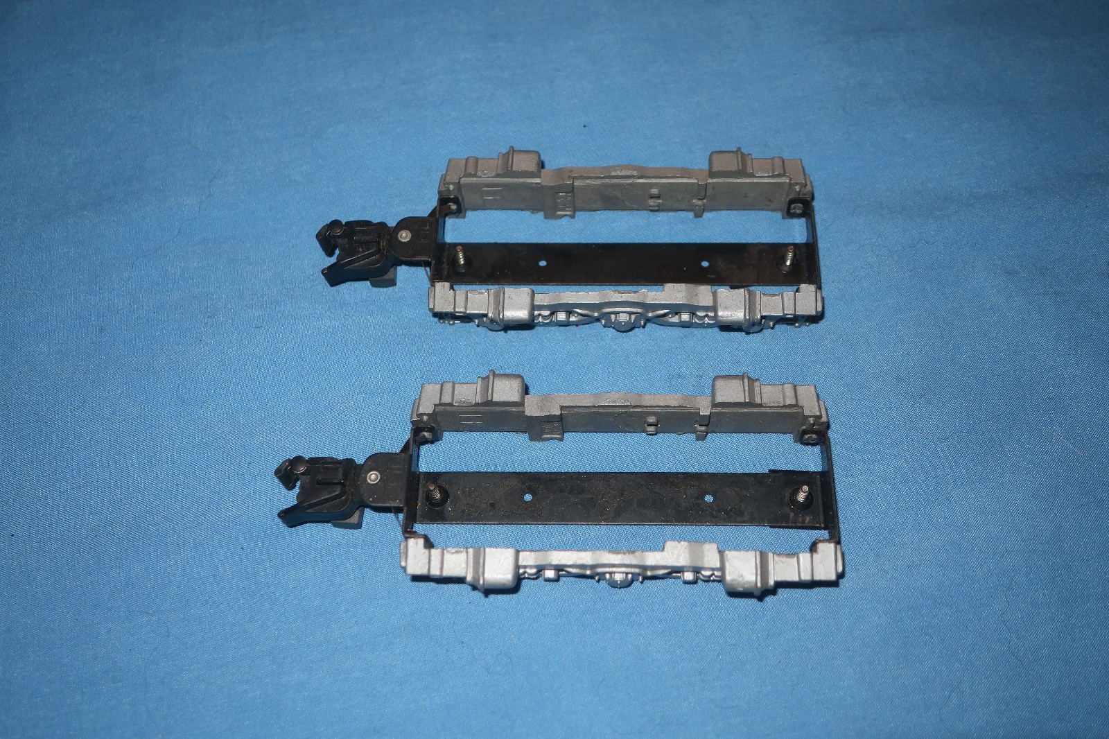 2 American Flyer Diesel Alco Rear Side Frames w/Knuckle Couplers