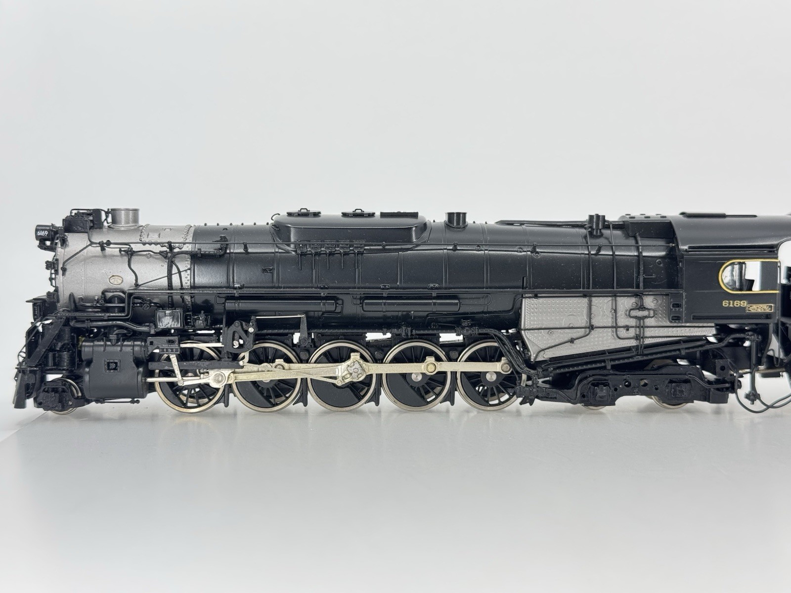 HO Key Imports Brass Pennsylvania J-1 2-10-4 Texas Steam Locomotive PRR #6169