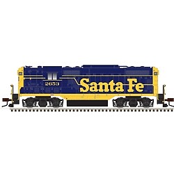 Atlas 40005344 N GP-7 PH.1 TT Silver Santa Fe 2650