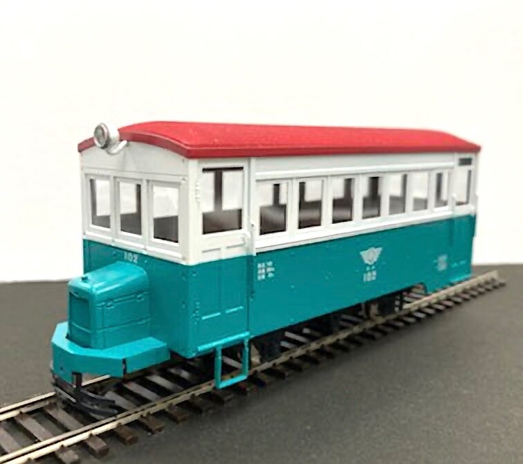On30/Oe P.H Kiha-102 Narrow Gauge Diesel Rail Bus Kit w/Power Drive 0e