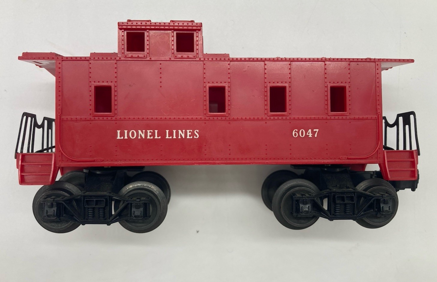 Lionel O Gauge #242 Scout Steam Locomotive 2-4-2 Black w/ Tender Caboose 3 Cars