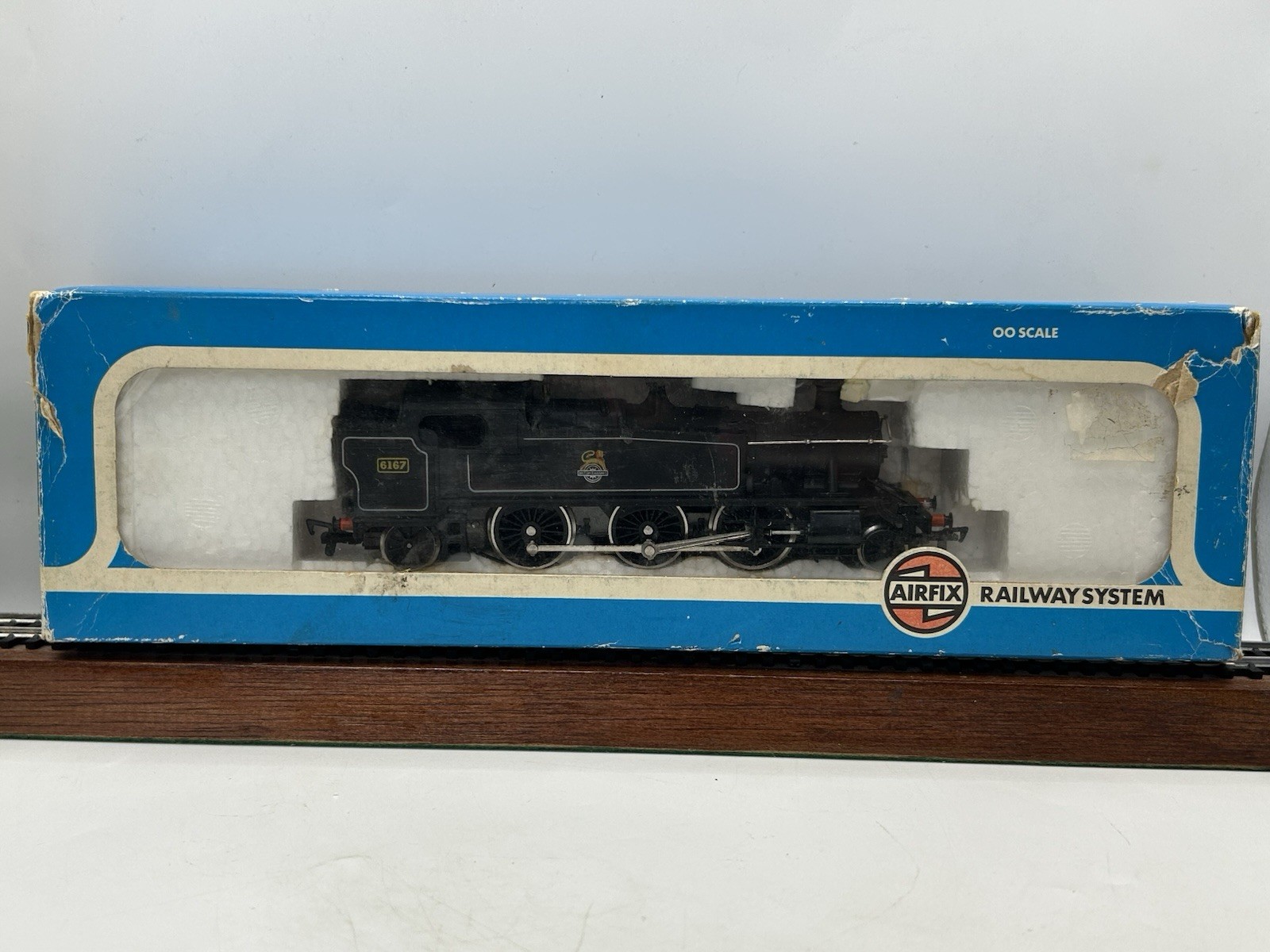 OO Airfix 54151-4 GWR 61XX Class Large Prairie 2-6-2 BR Black – (VG BOXED)