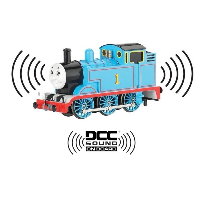 Bachmann HO Scale Thomas & Friends Thomas DCC Sound Engine W/ Moving Eyes #58501