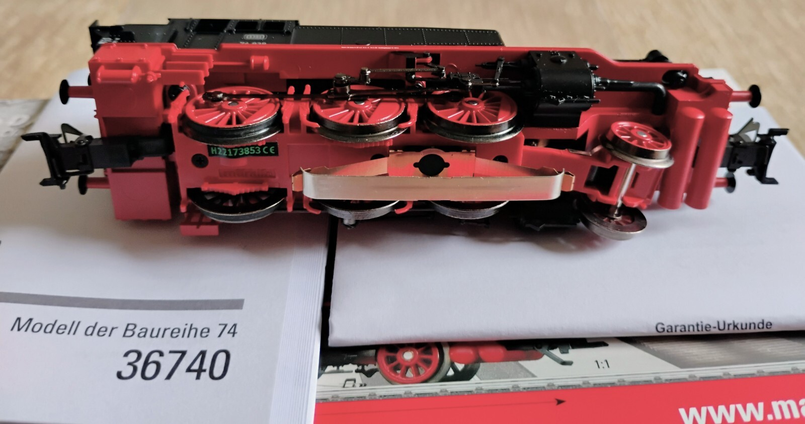 Marklin Märklin 36740 BR74 Steam Loco H0 New in Box – Free Shipping
