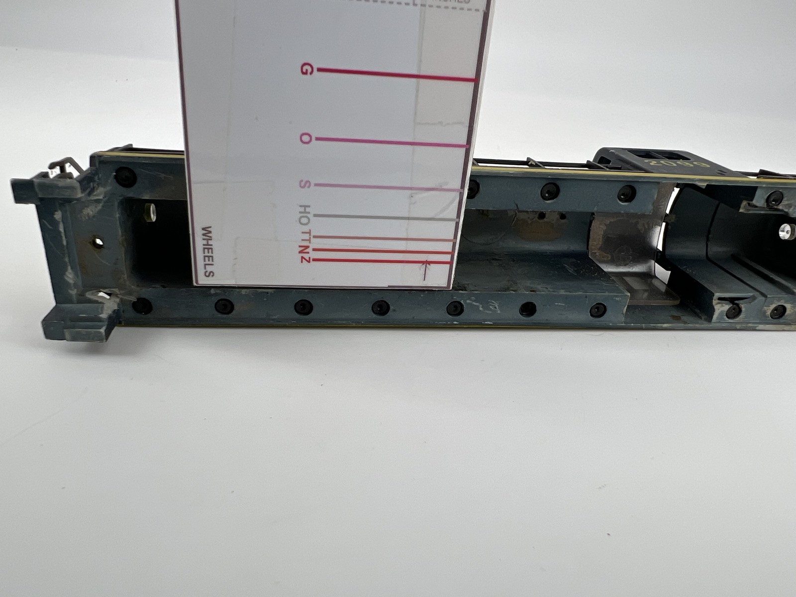 Athearn #2099 HO Scale Santa Fe Diesel Switcher Locomotive SHELL ONLY Good