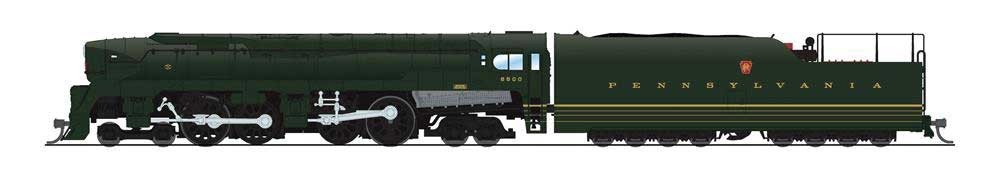 Broadway N 9026 Class T1 4-4-4-4 Duplex Standard DC Pennsylvania Railroad #6110