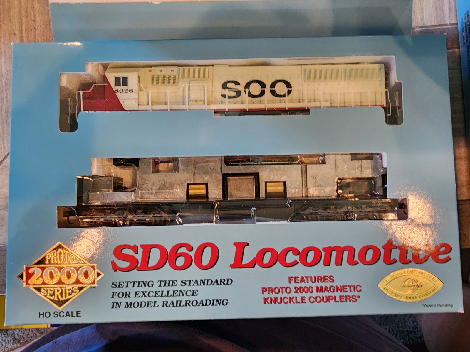 Life-Like Proto 2000 HO SD60 SOO Line #6026 UNTESTED SOLD AS IS