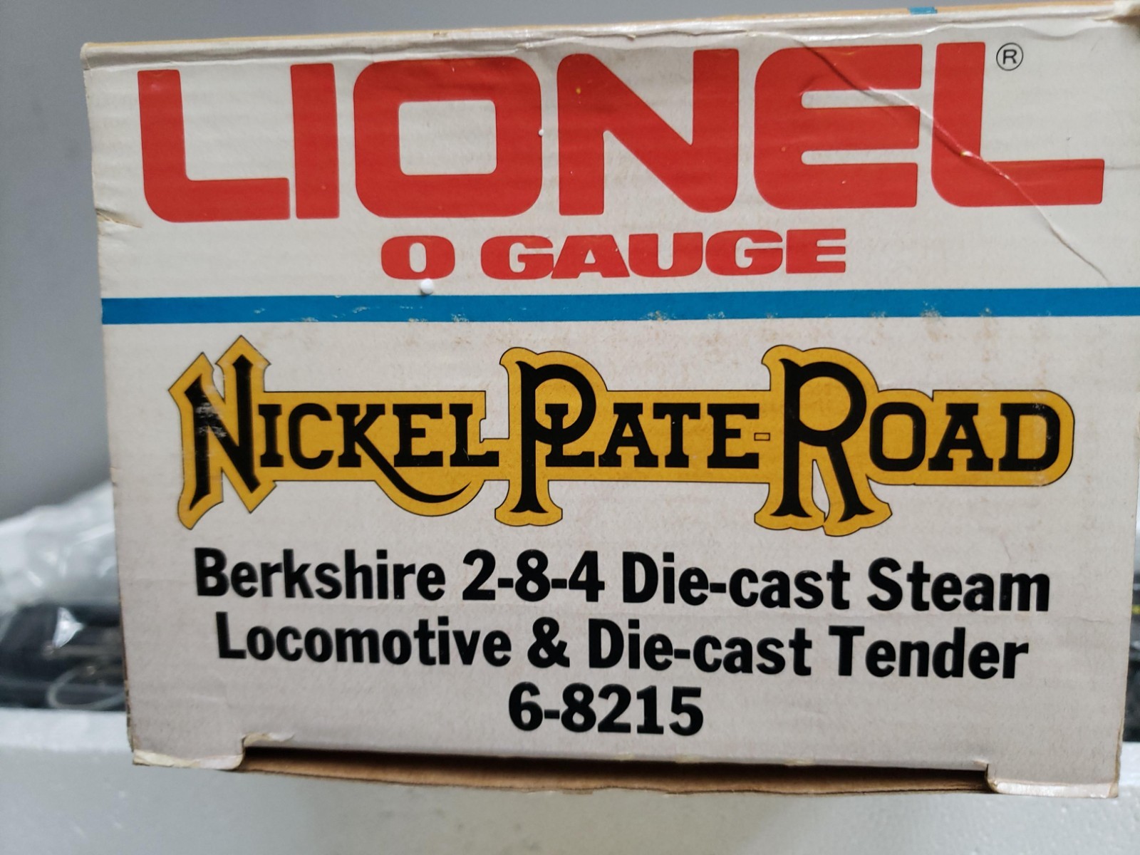 Lionel 6-8215 Nickel Plate Road Berkshire 2-8-4 Steam Engine&Tender. New in box.