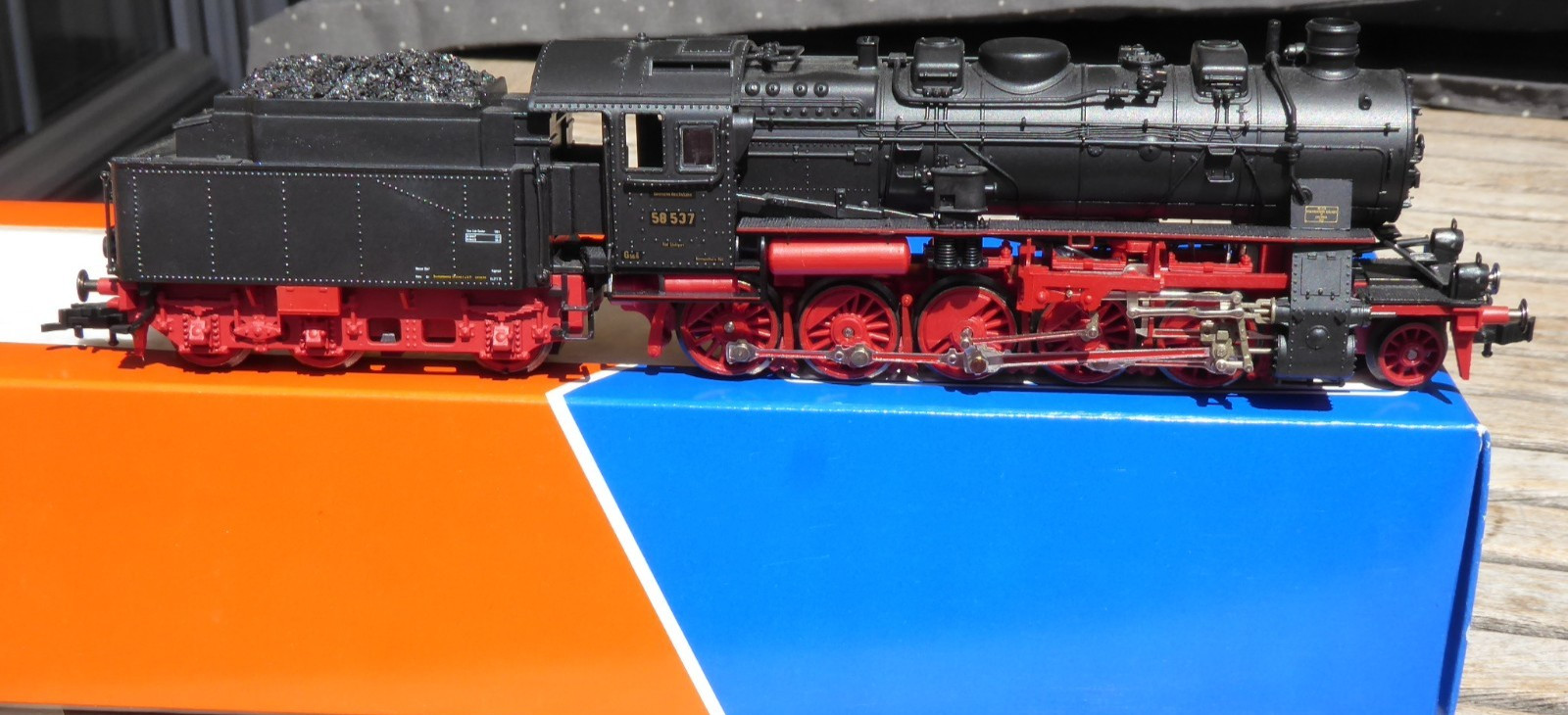 Roco 43203 H0 Steam Locomotive BR 58 537 Ex G12 DRG Epoch II