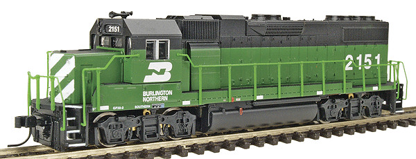 Proto N Scale Locomotive GP38-2 BN Burlington Nortern 920-75019 Road #2151