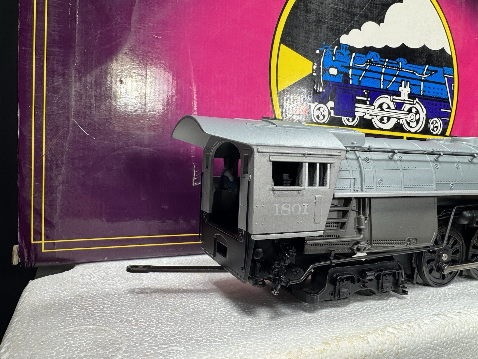 MTH 20-3083-1 Atlantic Coast Line 4-8-4 Northern steam engine #1801 PS2 BCR EX