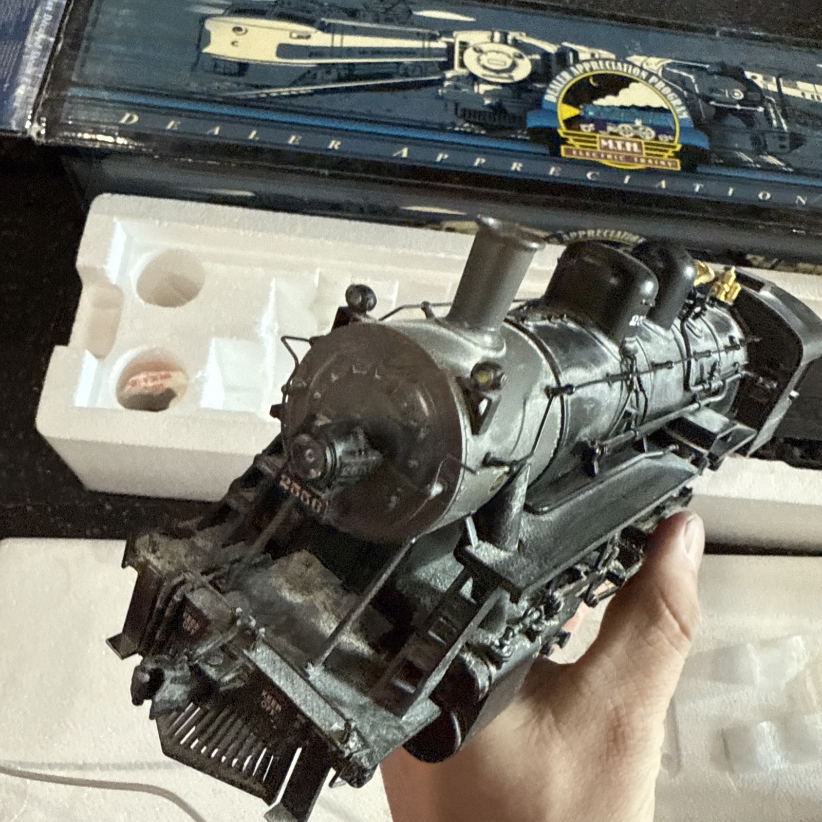 MTH 20-80008A 2-10-0 Russian Decapod Steam Engine Proto Sounds Box