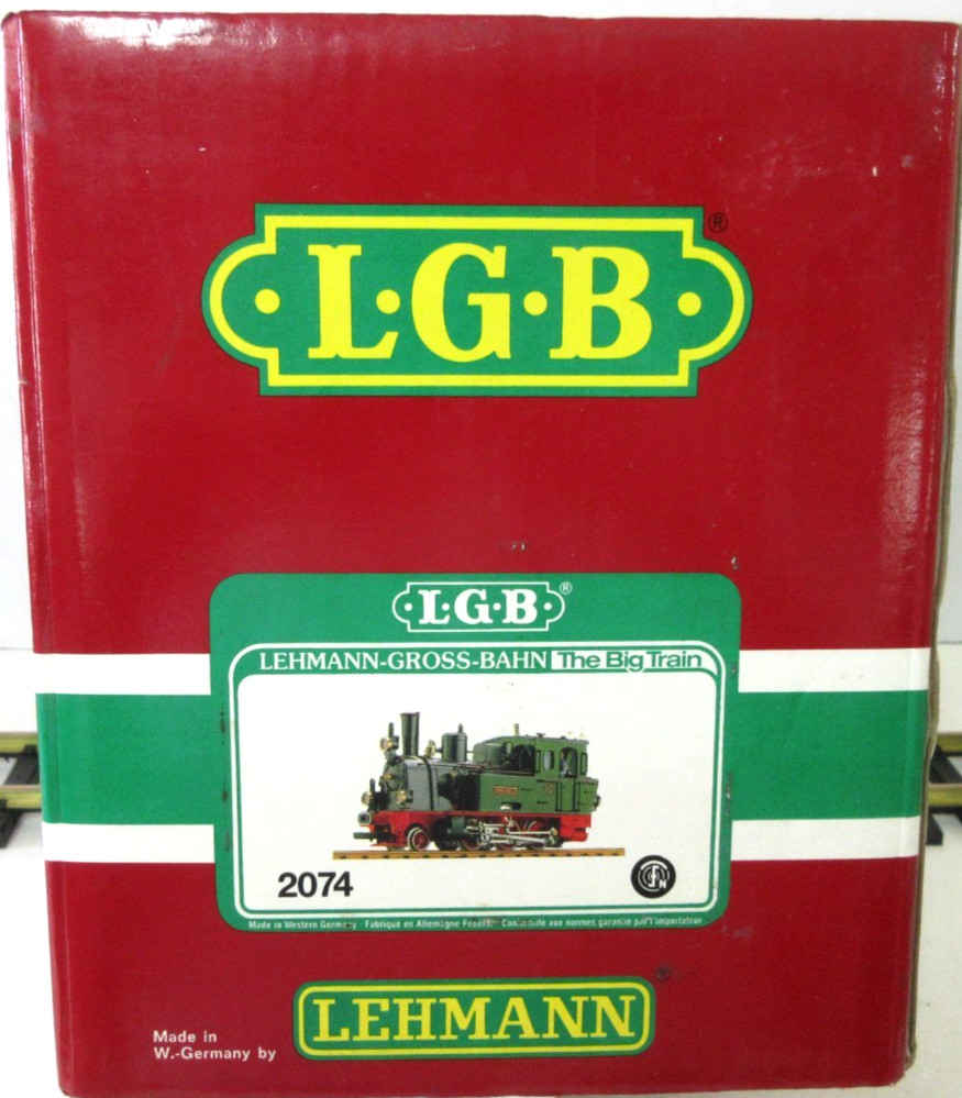 LGB 2074D 2-6-0 Spreewald Steam Tank Locomotive NEW