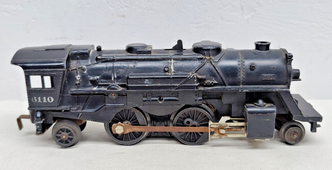 VTG Lionel 6110 Steam Locomotive & Tender Post War O Gauge Toy Train Untested