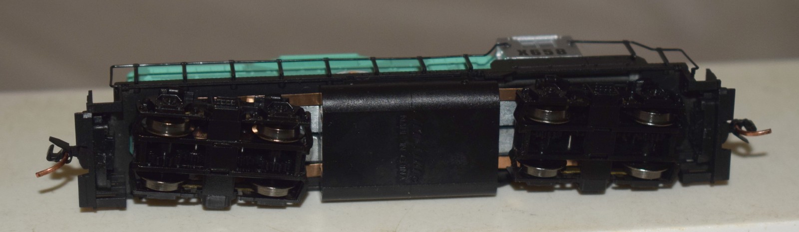 Micro Trains GP20 Diesel Locomotive Smokey Bear #X658 – N Gauge in Box