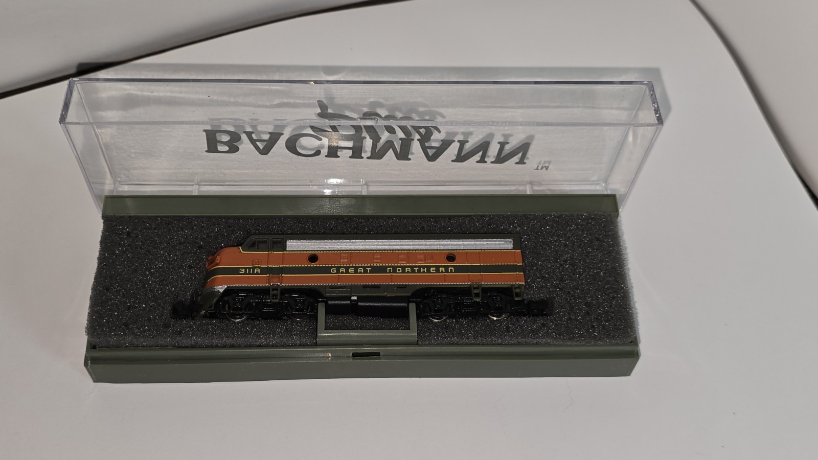 Bachmann Plus N Scale Great Northern GN EMD F7A F7 A Unit #311A Locomotive