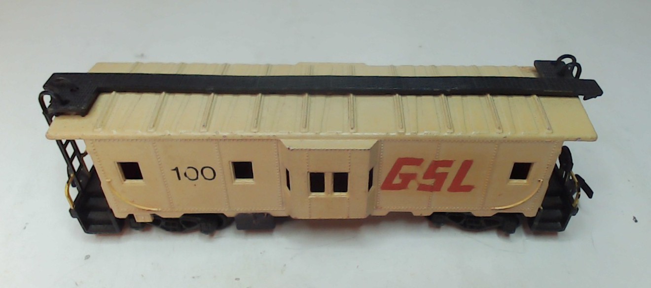 Lima HO Scale Diesel Switcher/Caboose GSL #98/100 – Hand Painted – Italy (DL068)