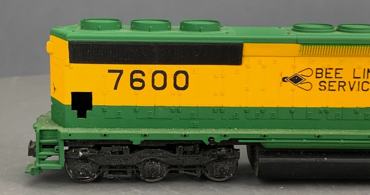 HO Athearn Custom SD45 Diesel Locomotive Reading Bee Line #4600 w/KDs HO8530