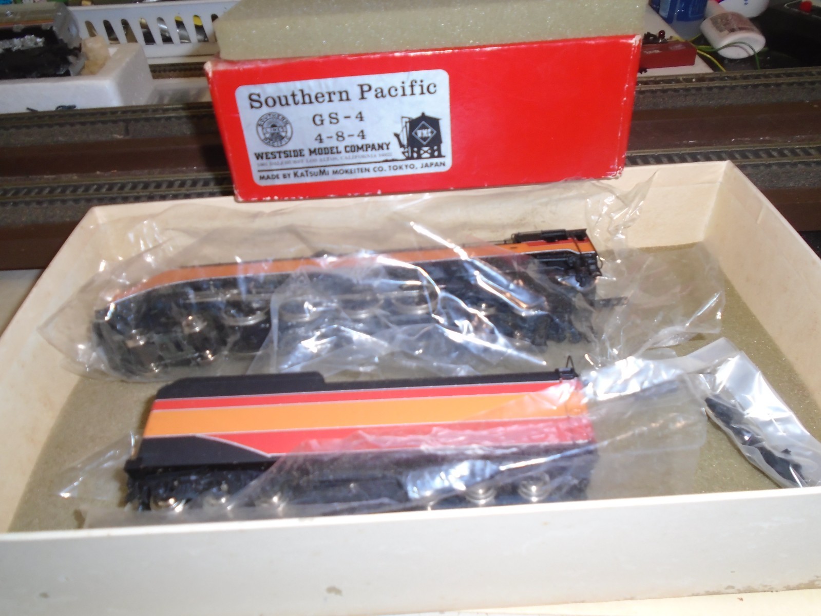 WESTSIDE MODEL CO SOUTHERN PACIFIC GS-4 4-8-4 (FACTORY PAINTED, NO ROAD #) HO