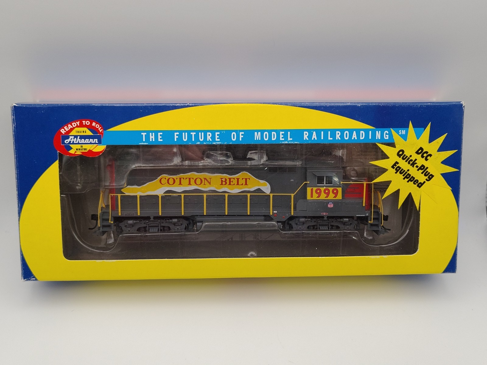 HO Athearn Custom Locomotive Union Pacific Patched Cotton Belt GP35 DCC…